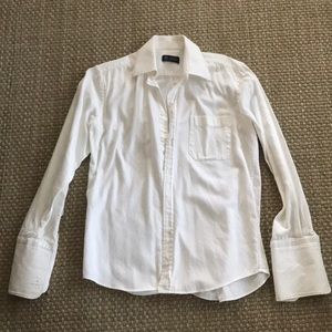 White button down